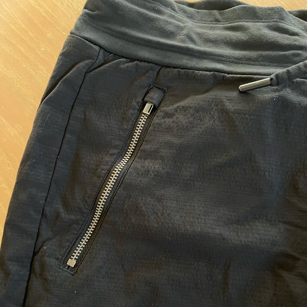 Athleta Black Women's Slim Zip Pocket Joggers - Picture 2 of 4